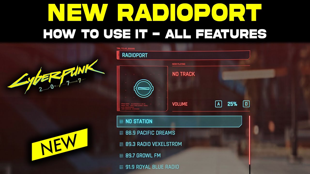 All New Radio Stations in Cyberpunk 2077 (2.0)