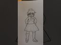 Even a little bit of progress is still progress #art #sketching #drawing #shorts #fyp #animeart