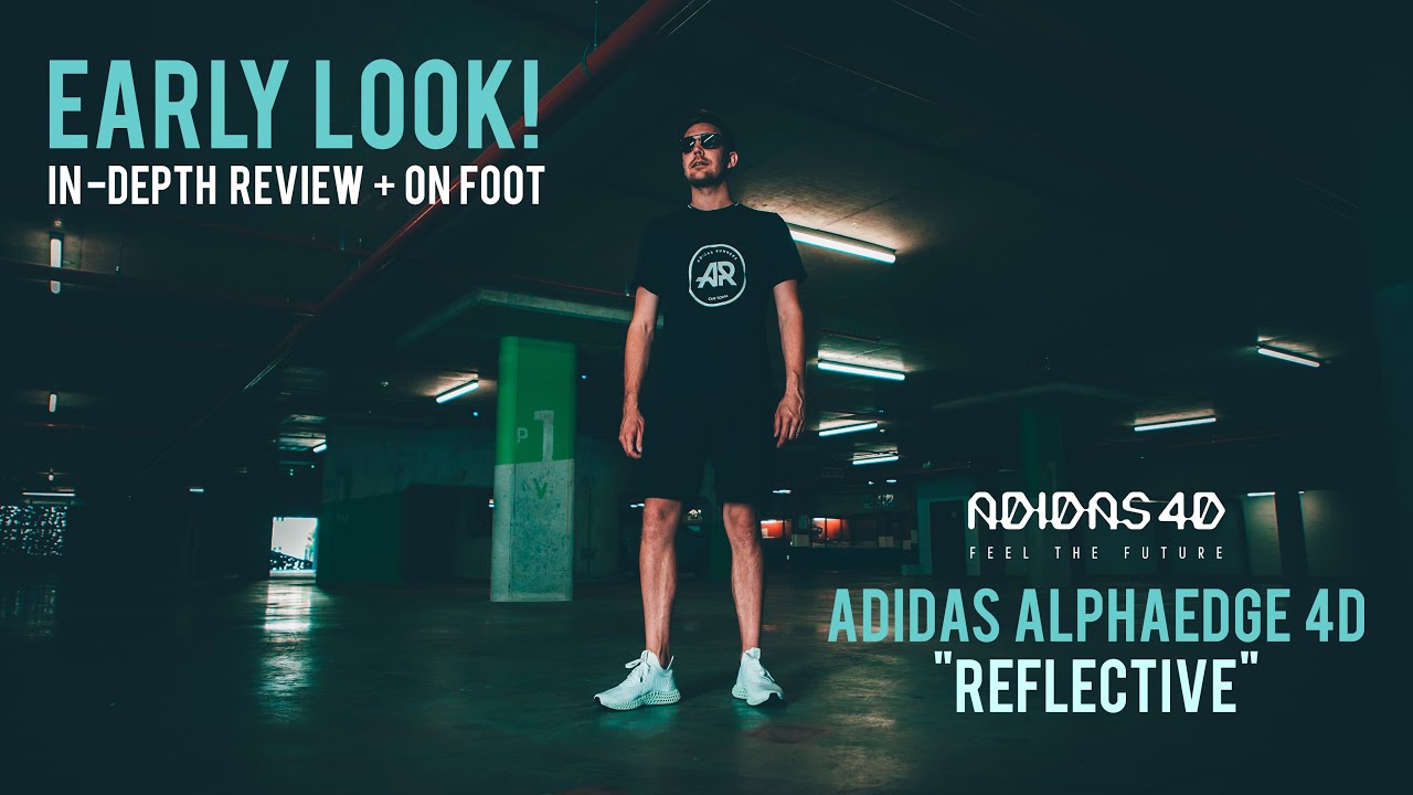 codo Hora incondicional EARLY LOOK* Adidas Alphaedge 4D 'Reflective' (Review + On Foot) - YouTube