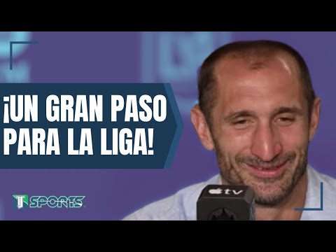 La FELICIDAD de Giorgio Chiellini porque Lionel Messi JUEGA en la MLS con Inter Miami