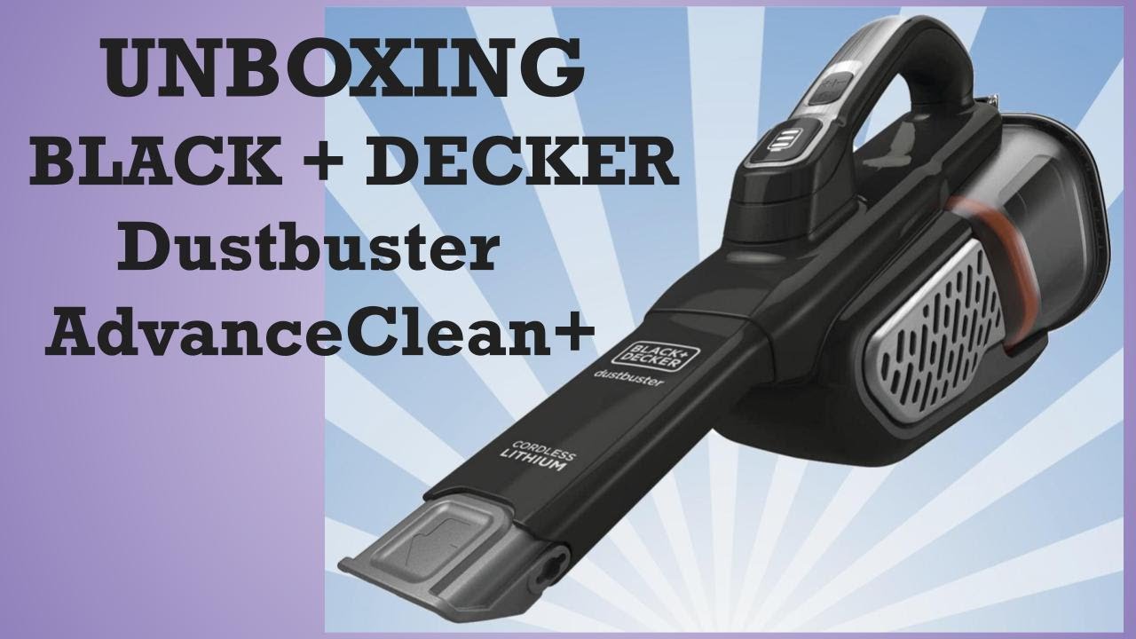 Black and Decker fur buster advanced clean+ unboxing/review 