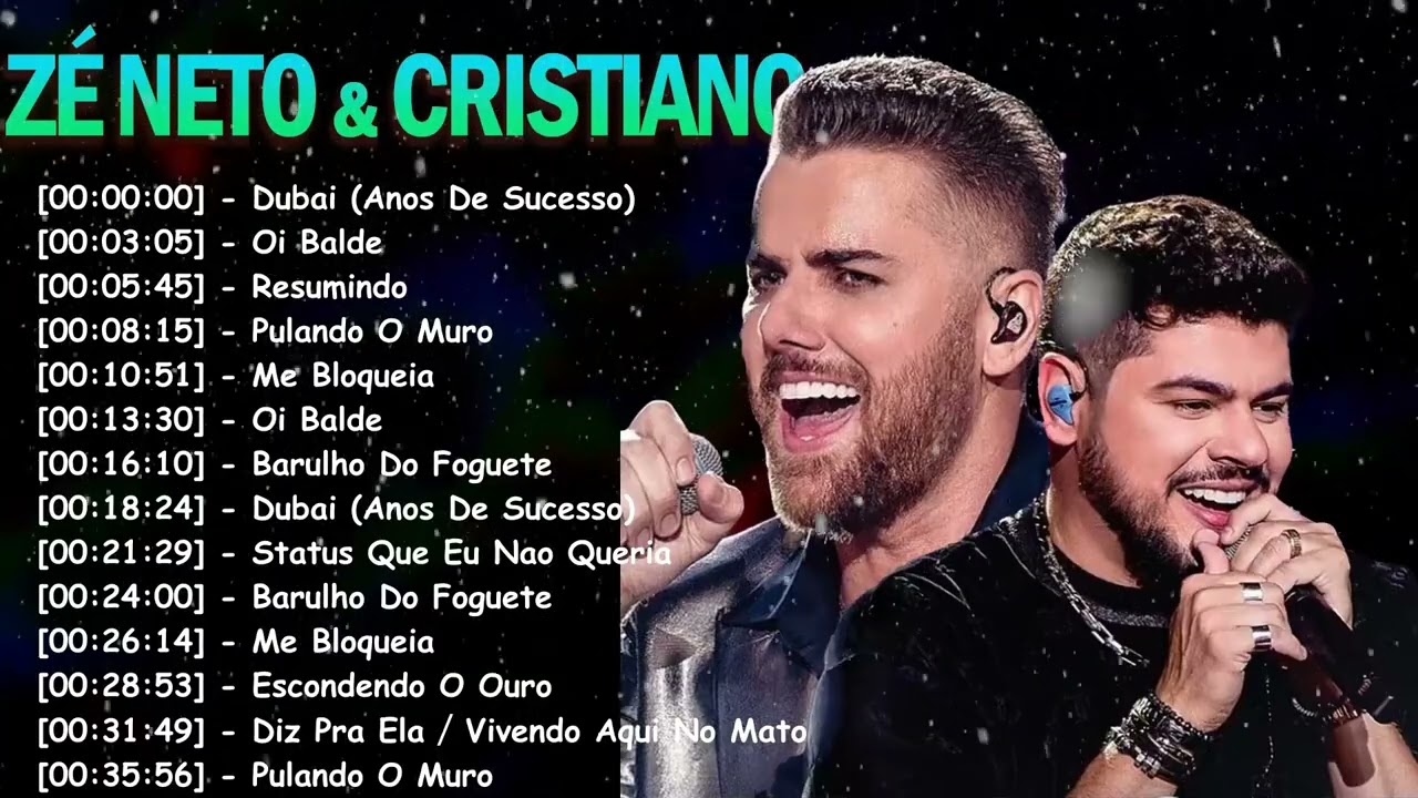 Zé Neto e Cristiano – As Melhores 🎶 Playlist Sertanejo 2025 Pra Churrasco 