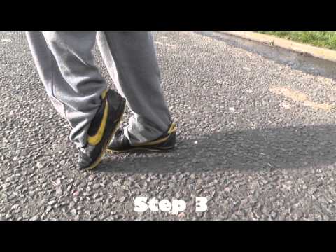 Moonwalk on spot cool trick tutorial 5 minutes!