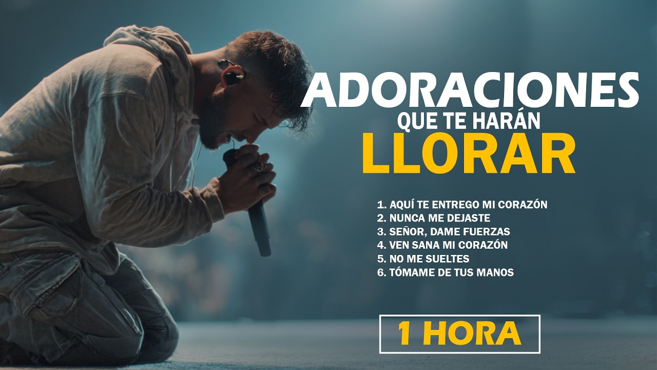 ADORACIÓN QUE TOCA EL ALMA 💖 6 Cantos Cristianos Para Orar, Sanar y Descansar en Dios