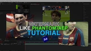 Watermark Like Phantom7aep Tutorial | After Effects Tutorial (+Preset) screenshot 4