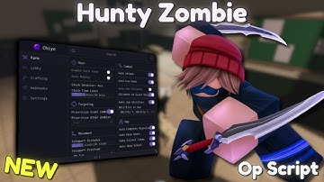 *NEW* HUNTY ZOMBIE SCRIPT [ PASTEBIN 2025 ] KEYLESS