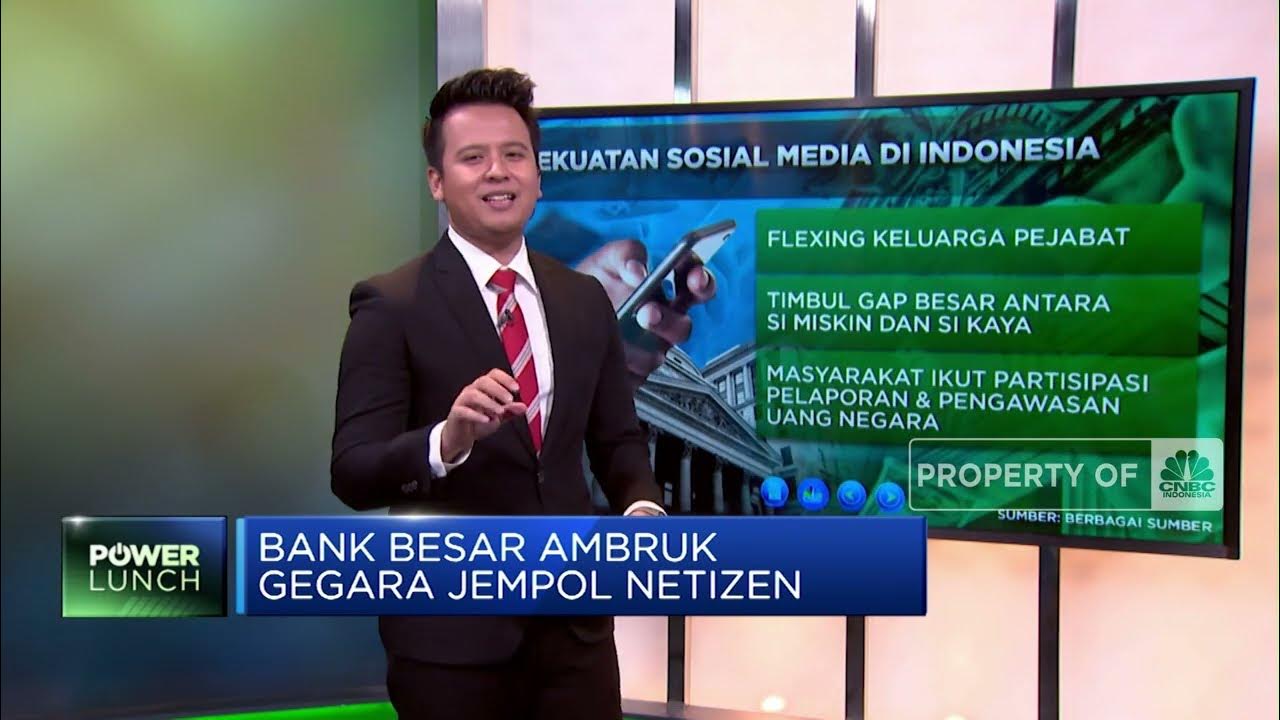 Bank Besar Ambruk Gegara Jempol Netizen - CNBC Indonesia