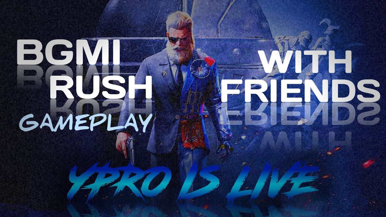 BGMI FULL RUSH GAMEPLAY WITH FRIEND AND RENDOM - YouTube