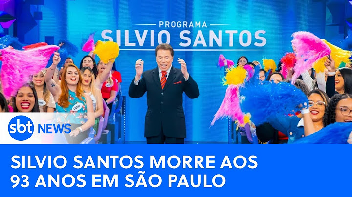 Silvio Santos morre aos 93 anos em São Paulo   #silviosantos
