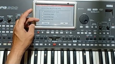 HƯỚNG DẪN CÁCH LÀM  VÀ LƯU MULTI PAD TRÊN ĐÀN KORG PA600 PA900 PA700 PA100  4X