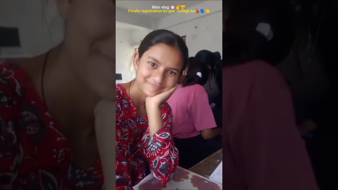 finally registration Ho Gaya🌜😿#shortvideo #minivlog #vlog