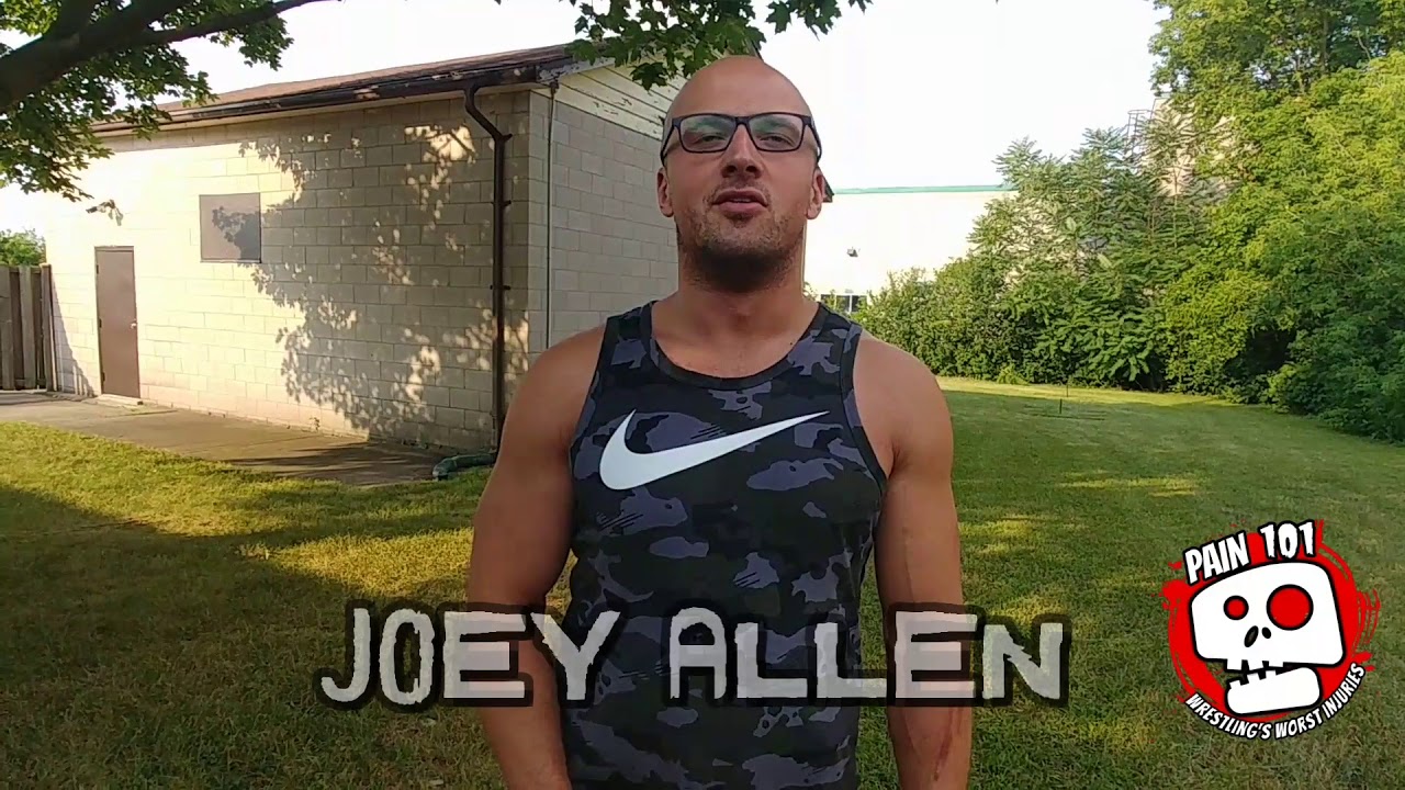 JOEY ALLEN's Worst Injury in Wrestling - PAIN 101