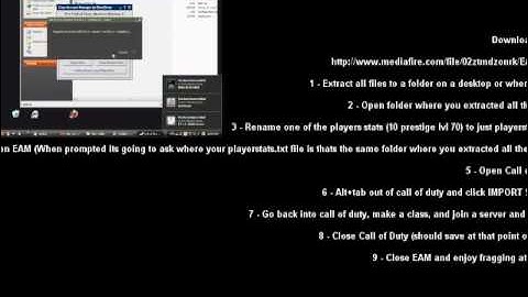 Call Of Duty MW2 Prestige Rank Hack w/ Instructions & DL LINK (COD GLITCH)