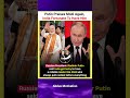 Putin Praises Modi Again India Is Truly Fortunate #ytshorts #trending
