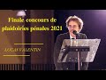 Finale concours plaidoiries penales 2021  lucas valentin