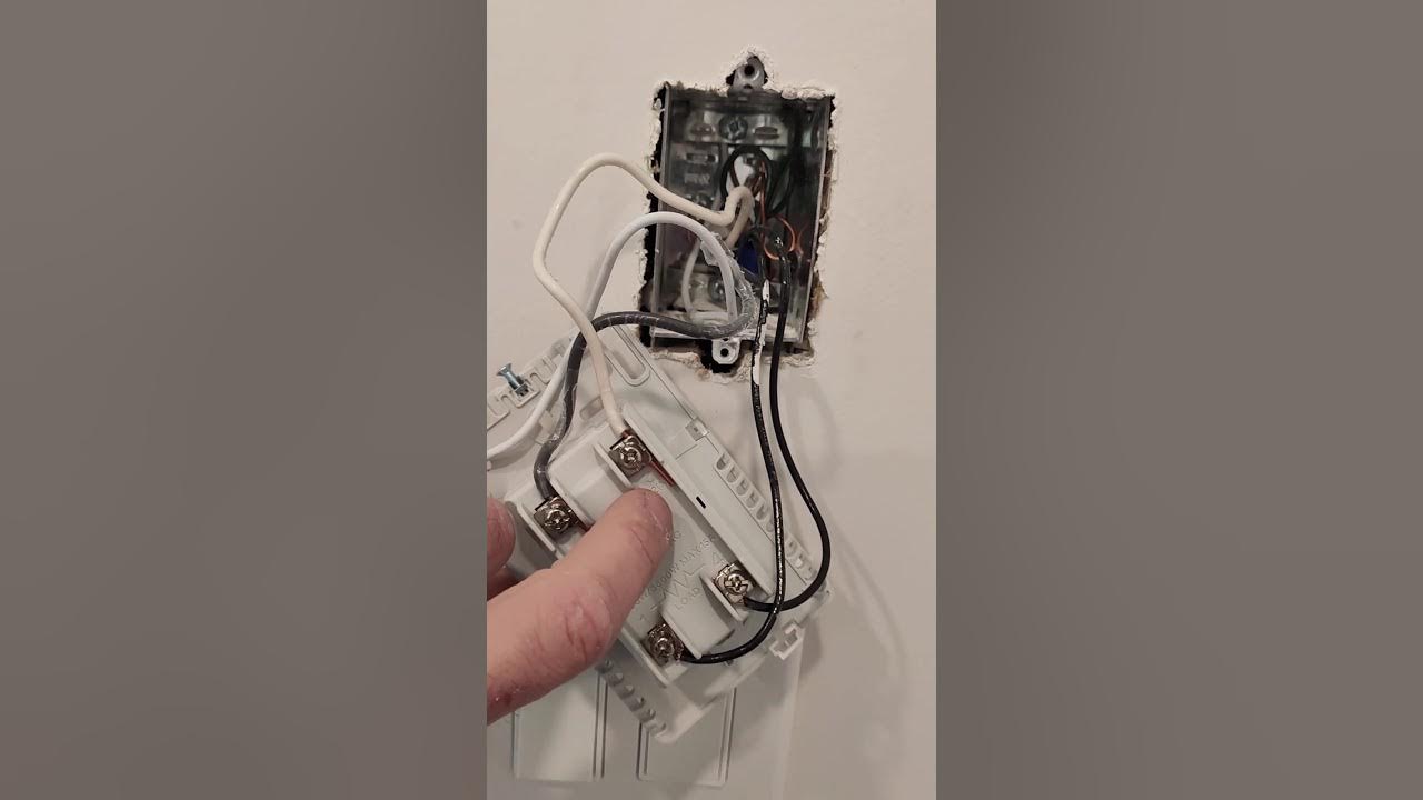 Floor heating thermostat wiring final connection explained - YouTube