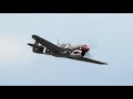 P-40 Warhawk "The Jacky C" Aerobatic Demo - MAAM WWII Weekend 2018 - Saturday