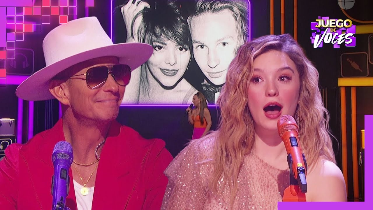 Mía Rubín reacciona al historial amoroso de su papá Erik Rubín | Juego de Voces