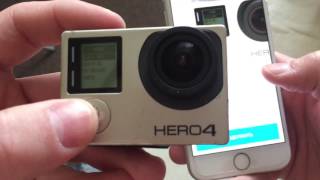 Как подключить GoPro 4 к телефону