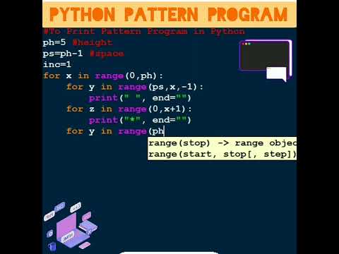 #python 13 To Print Tricky Pattern Program In Python | #python #coding ...