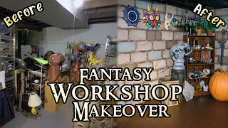 I turned my Basement into a fantasy workshop