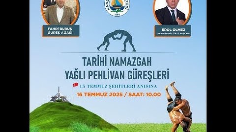 🎥 #canlı  🔴Kandıra Belediyesi Tarihi Namazgah Yağlı Pehlivan Güreşleri📍 #kocaeli #kandıra