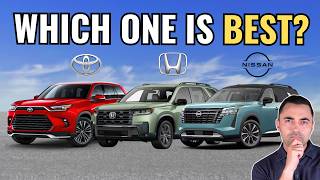 2026 Honda Pilot vs Toyota Grand Highlander vs Nissan Pathfinder || Which 3 Row SUV Is Best?