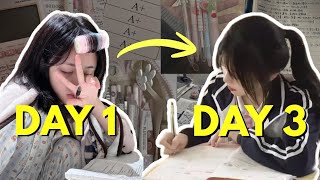 Famous Day 1 vs Day 3 using this study method… (this is crazy)🤯 Wealth