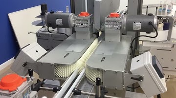 AutoLabe Model 680S | Automatic Front & Back Labeling System #AutoLabe #labeling  #PackagingSolution