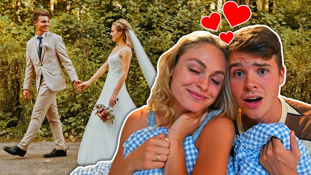 Reagerer på vores bryllupsvideo for første gang i 2 år!