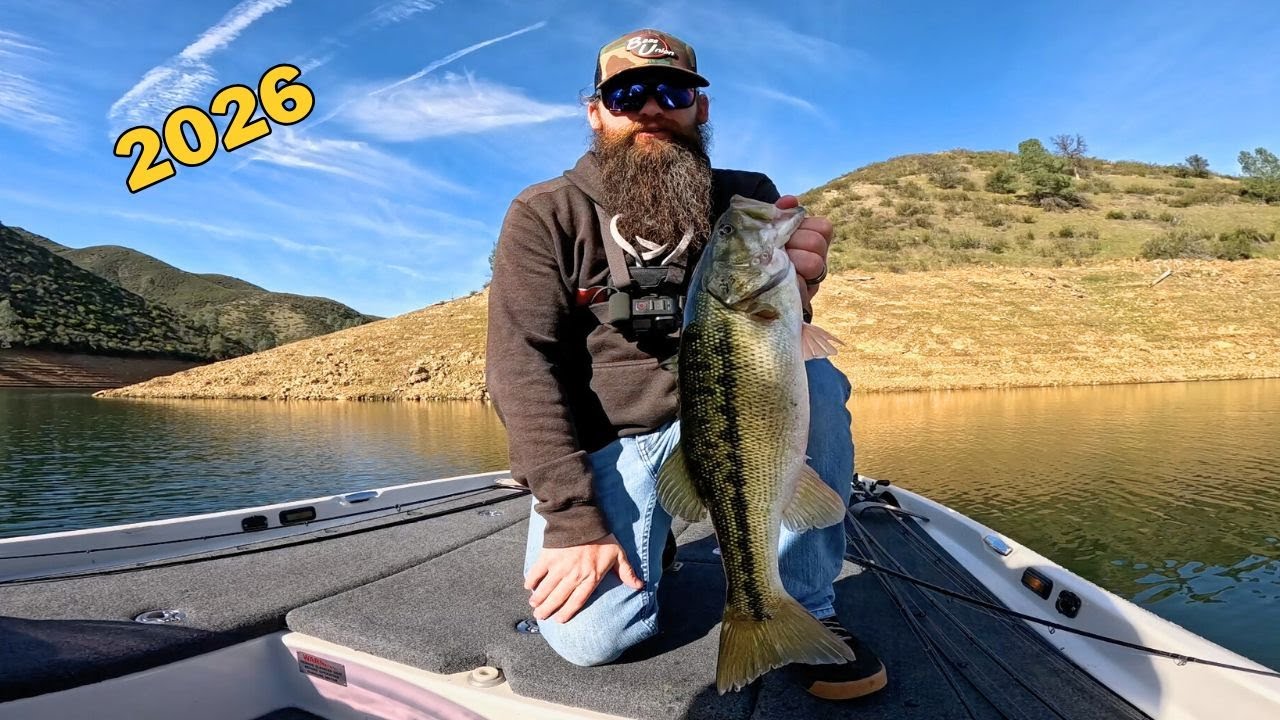First trip of 2026 — Winter California Bass Fishing