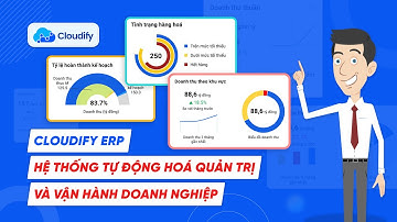 CLOUDIFY ERP - HỆ THỐNG TỰ ĐỘNG HOÁ QUẢN TRỊ VÀ VẬN HÀNH DOANH NGHIỆP