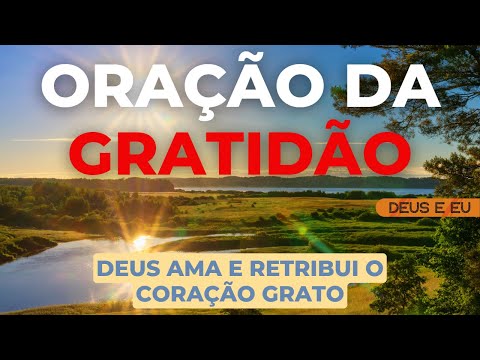 ORAÇÃO DA GRATIDÃO