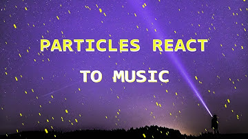 Make Particles React To Music in After Effects - No Third-Party Plugin
