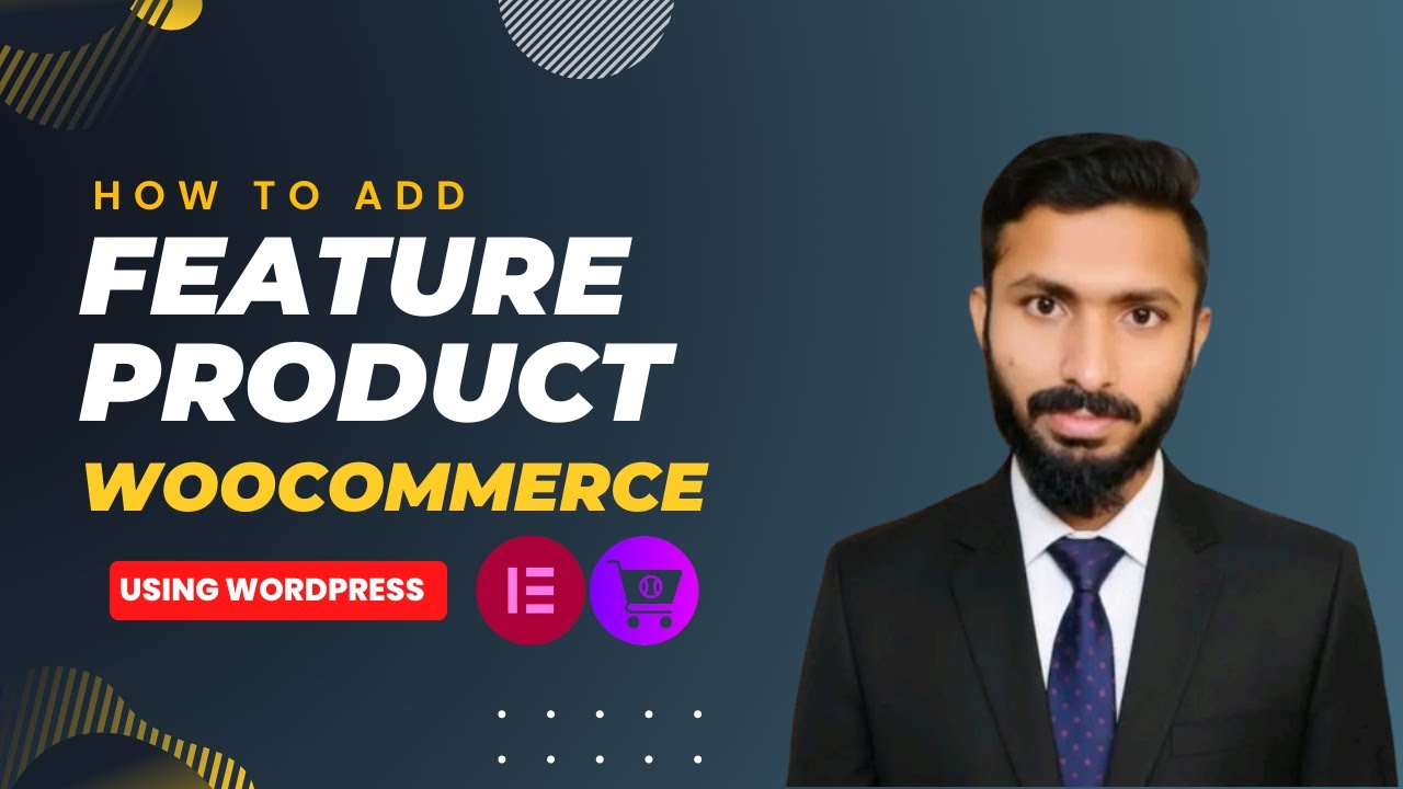 how to add feature products in woocommerce using elementor. - YouTube