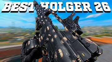 new BEST HOLGER 26 LOADOUT in SEASON 6 WARZONE! (Best HOLGER 26 Class Setup) - MW3