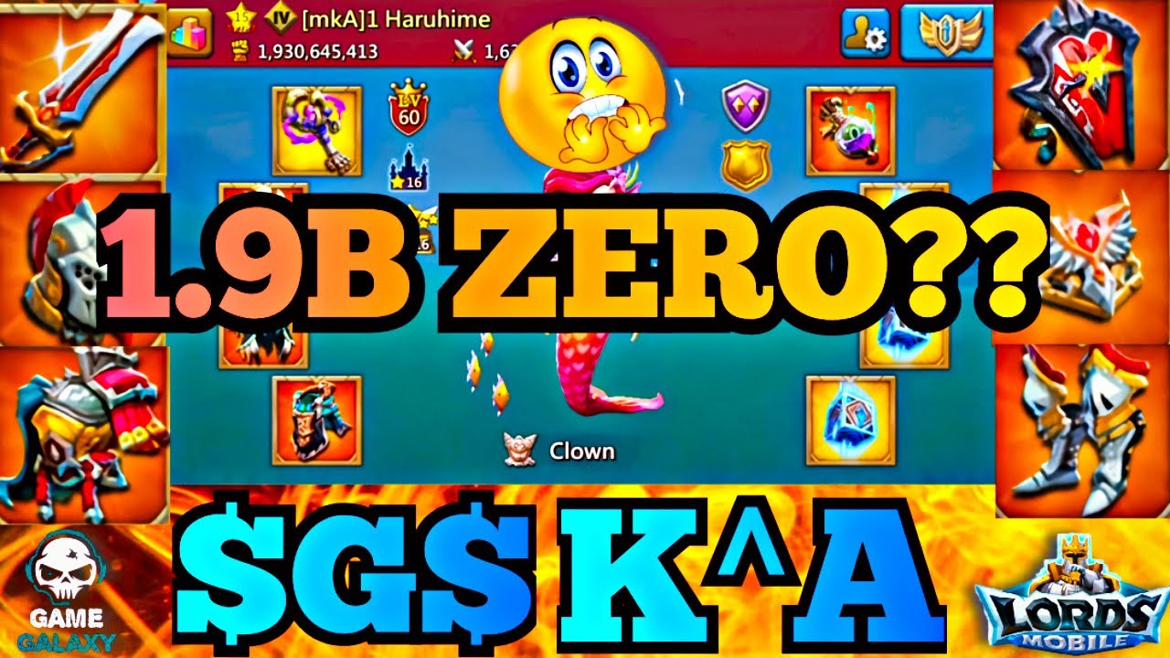 "LORDS MOBILE | The Big Guy Zeroed Easily"!