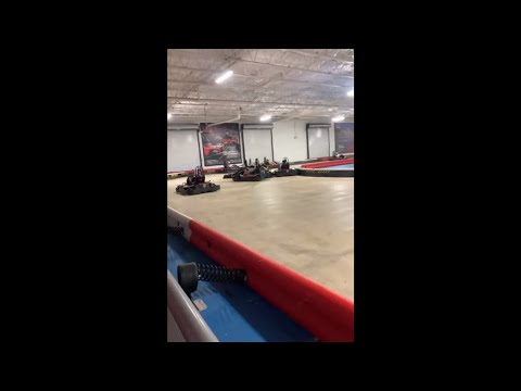 Crazy Go Kart Crash Caught On Camera At k1 Speed During A Race