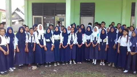 SISWA SISWI SMP NEGERI 2 LAMPASIO KAB TOLITOLI MENOLAK BERITA HOAX