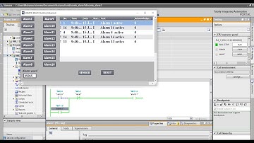 TIA Portal discrete alarms