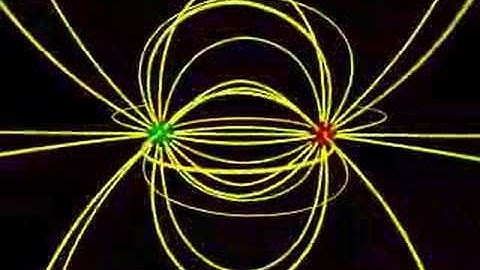 Electric field of a dipole