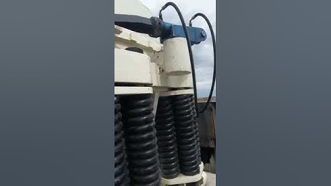 SHANBAO PYB1750 PYZ1750 PYD1750 Spring Cone Crusher test video/Spring Cone Crusher (PYB1750)