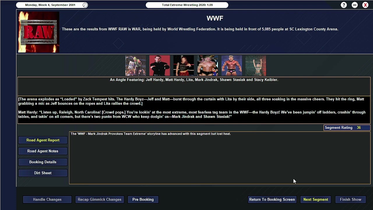 RapperJJJ Total Extreme Wrestling 2020: WWF #63: RAW