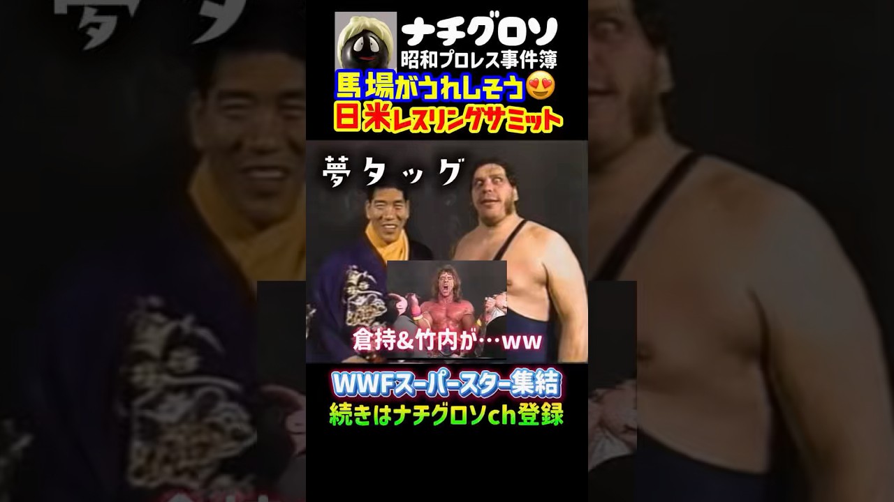 WWFスーパースター集結！日米レスリングサミット！アルティメット