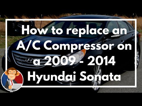 How to replace the A/C Compressor on a 2009-2014 Hyundai Sonata 2.4L – EGM DIY