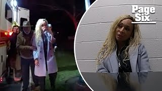 FULL: Body cam video shows DUI arrest of RHOP's Karen Huger, who was sentenced to 1 year in prison