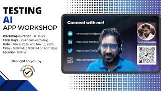 Unlock the Future of Testing – Join Our AI Apps Workshop