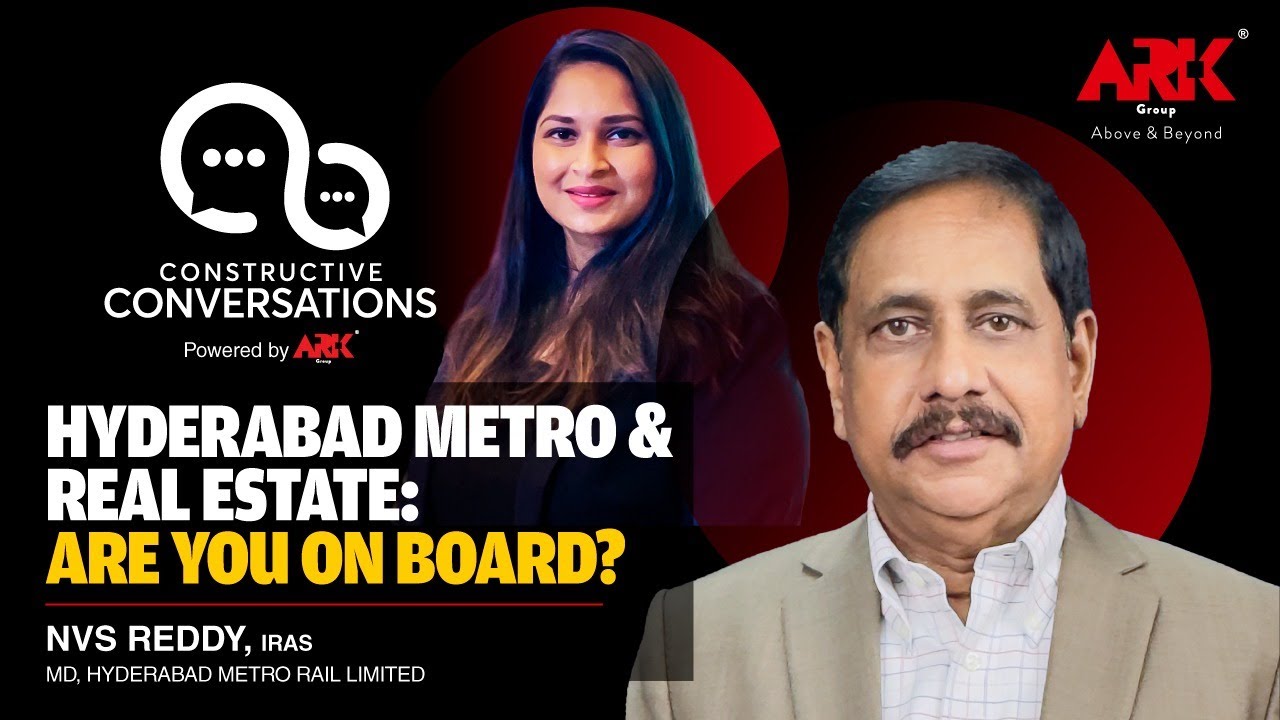 Nvs Reddy Hyderabad Metro & Real Estate: Are You On Board? | NVS Reddy, MD ...