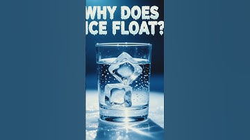 Why Does Ice Float on Water? 🧊 | Amazing Science Fact