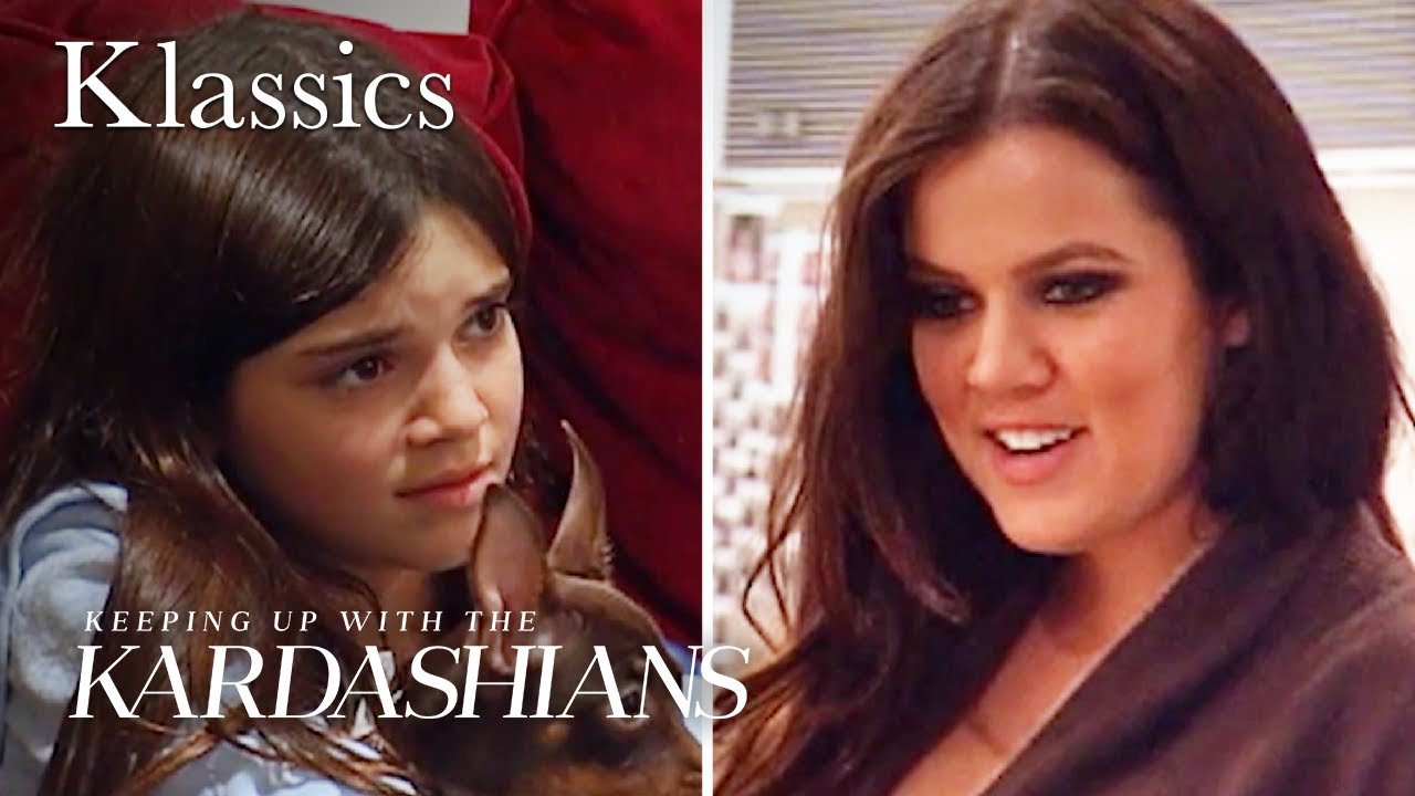Young Kendall Jenner Gets The Period Talk S2 Ep4 Kuwtk Klassics E Youtube